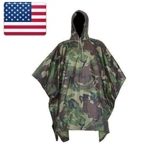 Военный плащ-пончо для активного отдыха на открытом воздухе