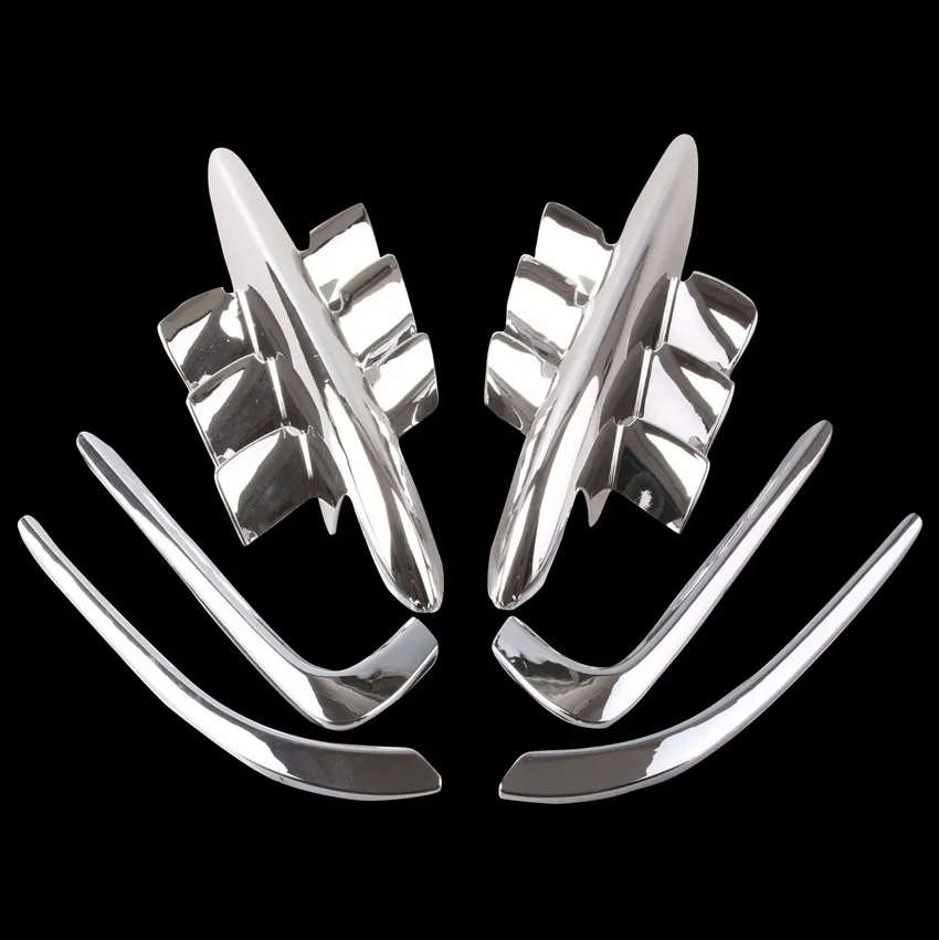 

Chrome Fairing Premier Shark Gills Set For Honda Goldwing GL1800 2001 2002 2003 2004 2005 2006 2007 2008 2009 2010 2011