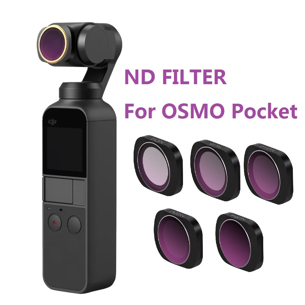 OSMO Pocket ND4 ND8 ND16 ND32 ND64 ND Filter set Lens Filter for DJI