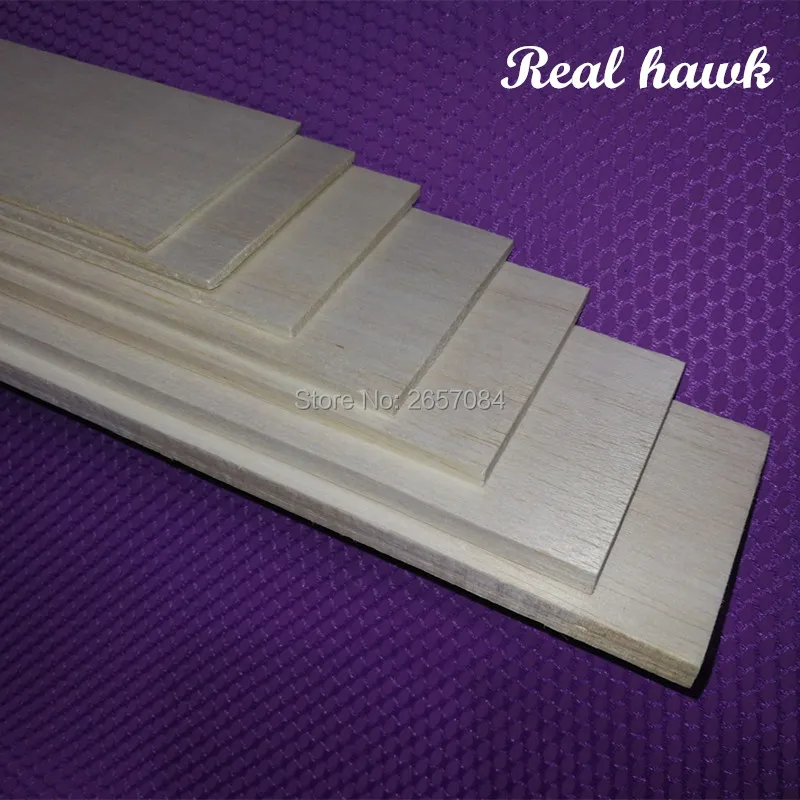 

1000x100x6mm AAA+ Balsa Wood Sheets super quality for DIY airplane boat model material