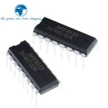 Модель TZT SN74HC165N DIP-16, корпус типа SN74HC165 74HC165N 74HC165, 10 шт.