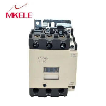 

LC1-D40 M7C 3P+NO+NC telemecanique contactor 220V/380V 3phase electrical contactor types with 85% silver contacts
