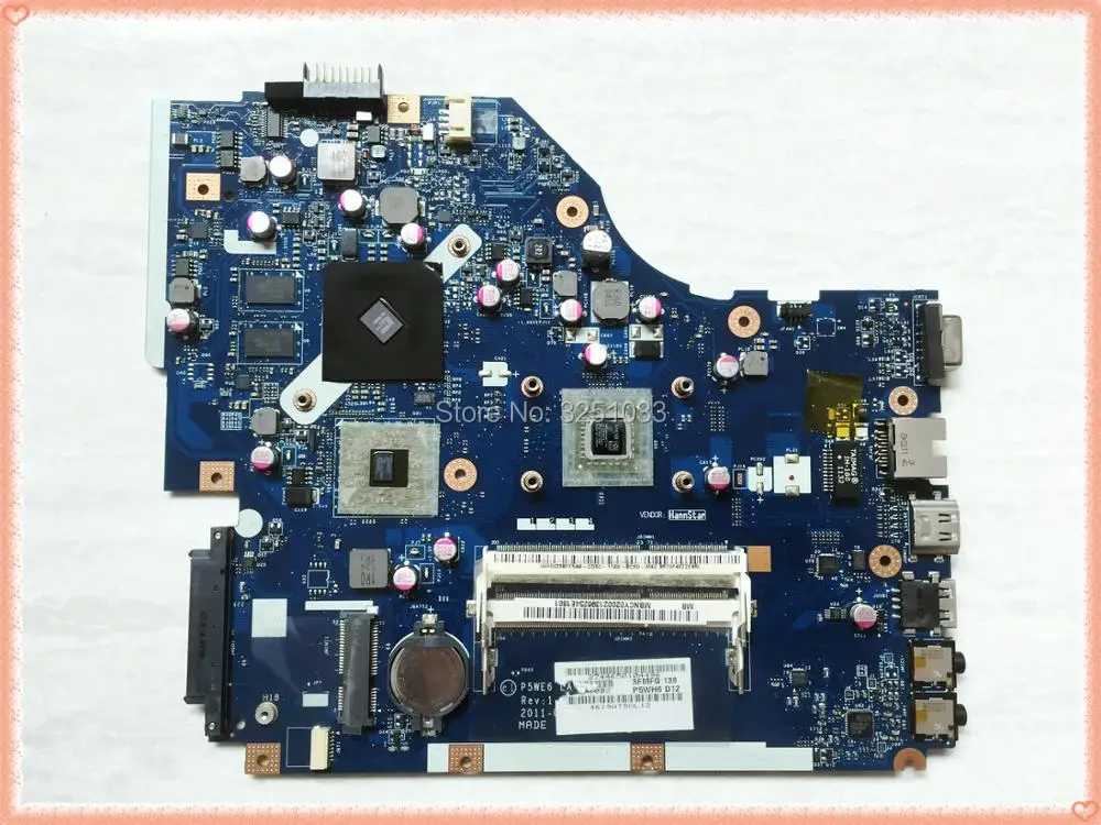 LA 7092P материнских плат Для Packard Bell TK11 TK13 ноутбук материнская плата для Acer 5250 5253