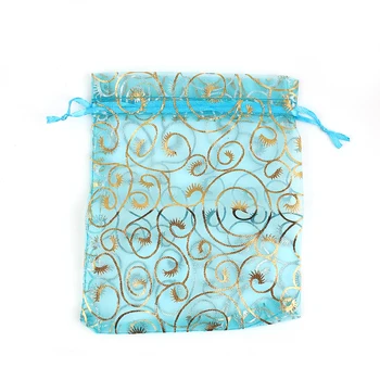 

50 Pattern Organza Wedding Gift Bags&Pouches 16x13cm (B08981)