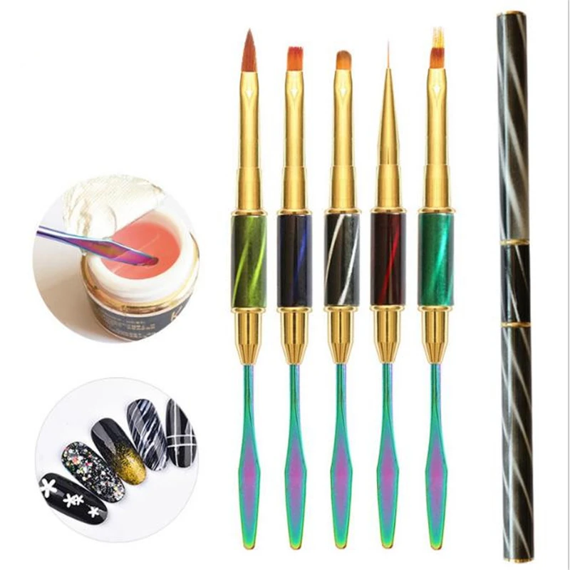

Nail Art Dyeing and Color Matching Brush Cat Eye Plating Rod