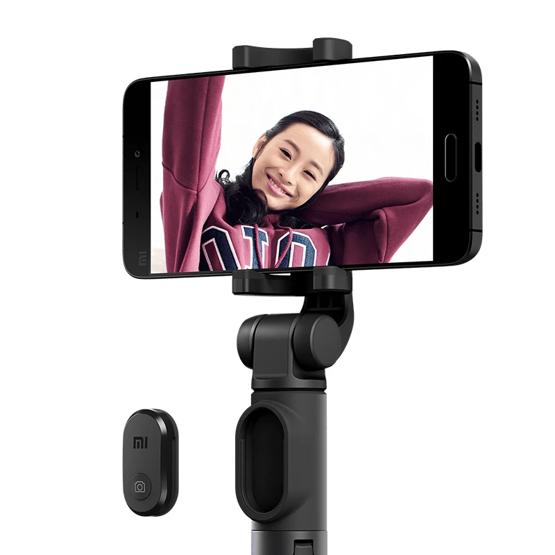 Xiaomi складной Ручной штатив селфи палка monopod selfiestick Bluetooth с беспроводным затвором для Android и Iphone