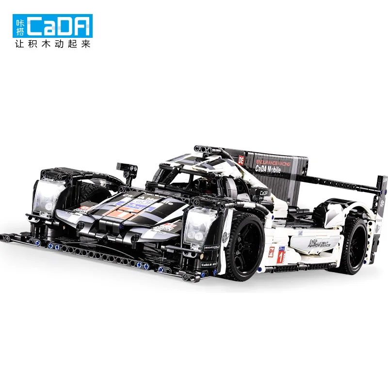 

Cada 1586PCS RC Remote Control Racing Car Toy Assembled Building Blocks For 919 Model Assembling Racing Cool Car