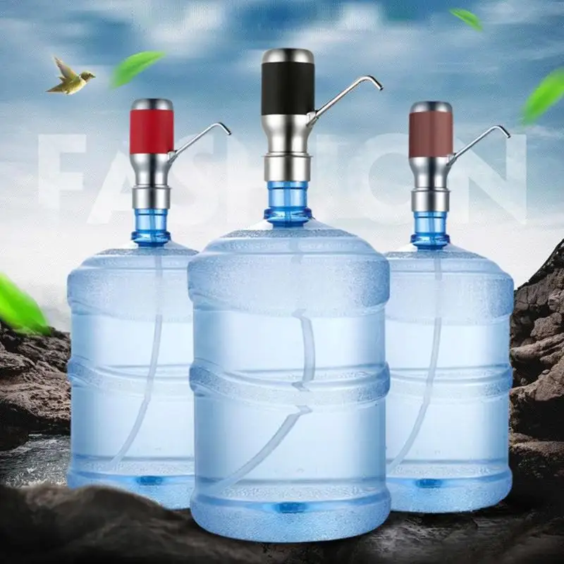 Electric Water Dispenser Portable Gallon Drinking Bottle Switch Smart Wireless Water Pump Water Treatment Appliance USB Charging
