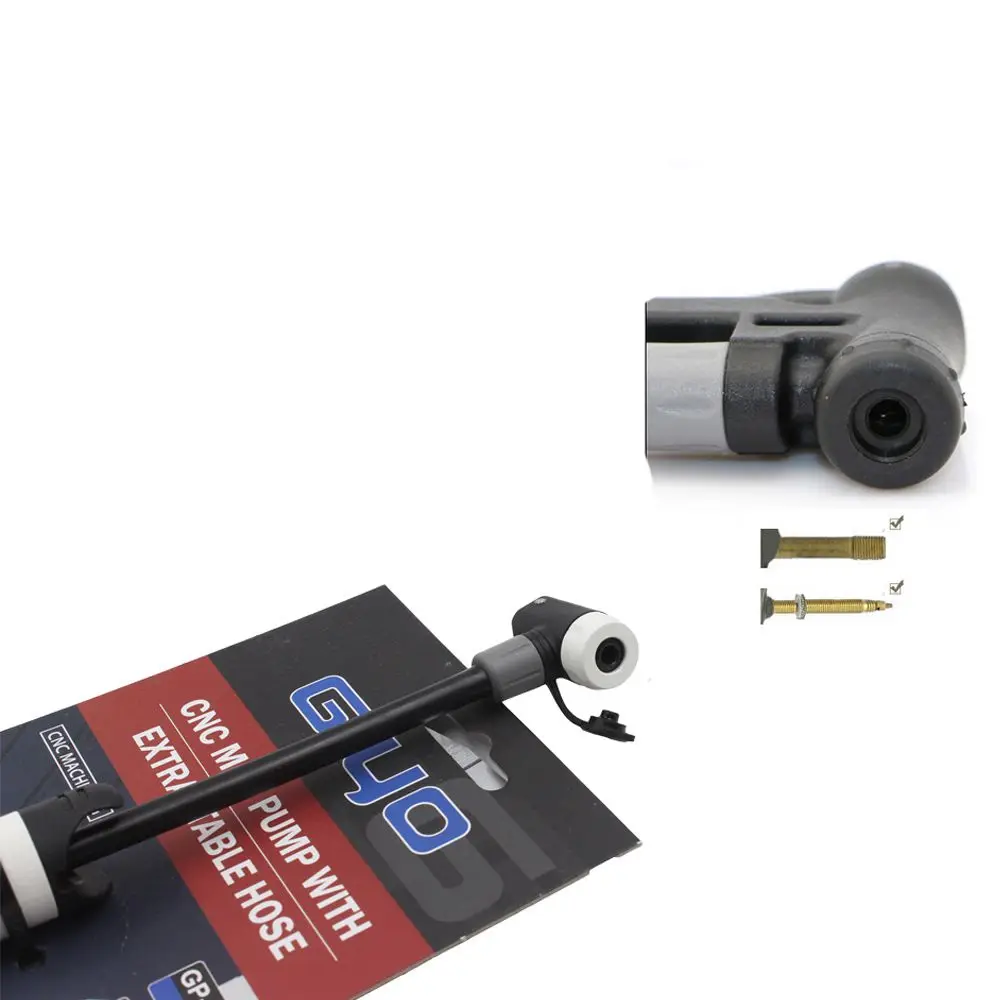 BMDT Giyo GP 85L мини насос с ЧПУ для велосипеда со шлангом Schrader/Presta 120 psi|Велосипедные