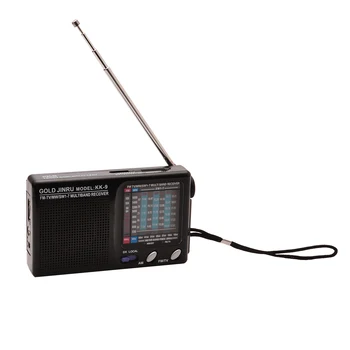 

Portable Full World Band FM Stereo/MW/SW Radio Receiver Alarm Clock