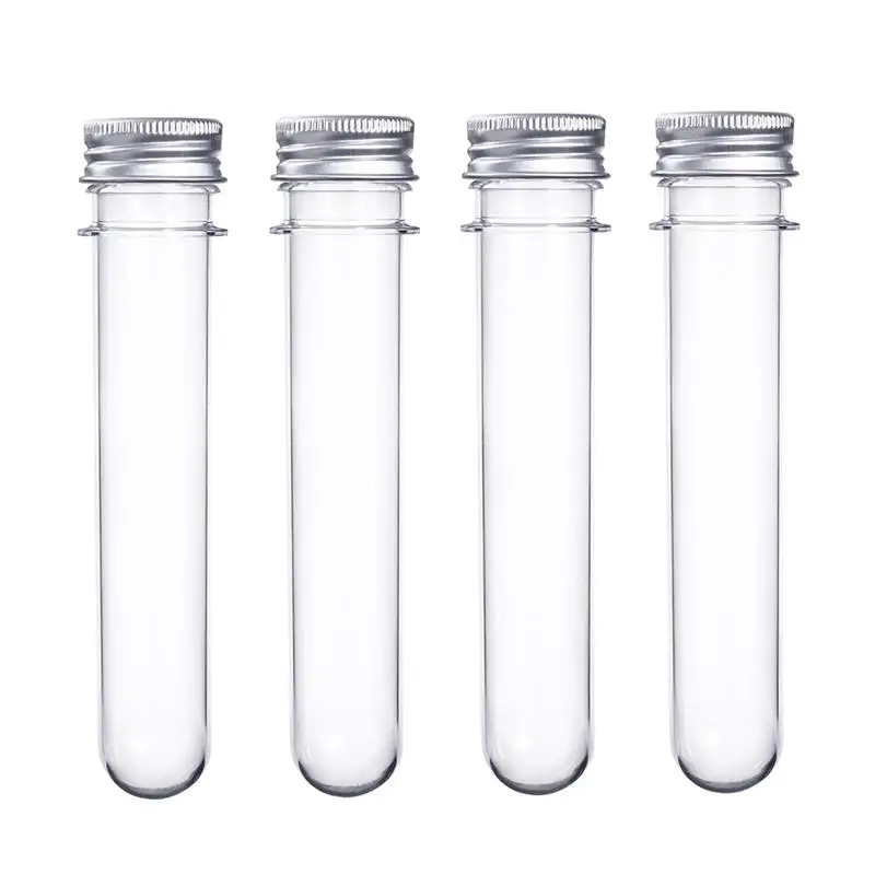 

12pcs Plastic Test Tubes with Screw Caps 40ml Bath Salt Containers