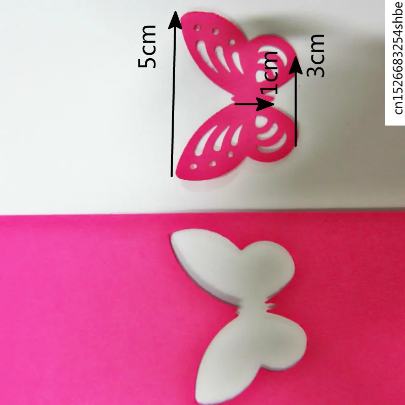 Новая бабочка размер 5 см Ремесло Дырокол Furador eva пенопластовый перфоратор детские игрушки DIY резак для бумаги производитель Скрапбукинг тиснение устройство