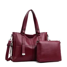 2 шт./набор, роскошные сумки, женские сумки, дизайнерская женская кожаная сумка на плечо, Женская Ручная сумка, винтажные кошельки и сумки, сумка для основной сумки, Новинка