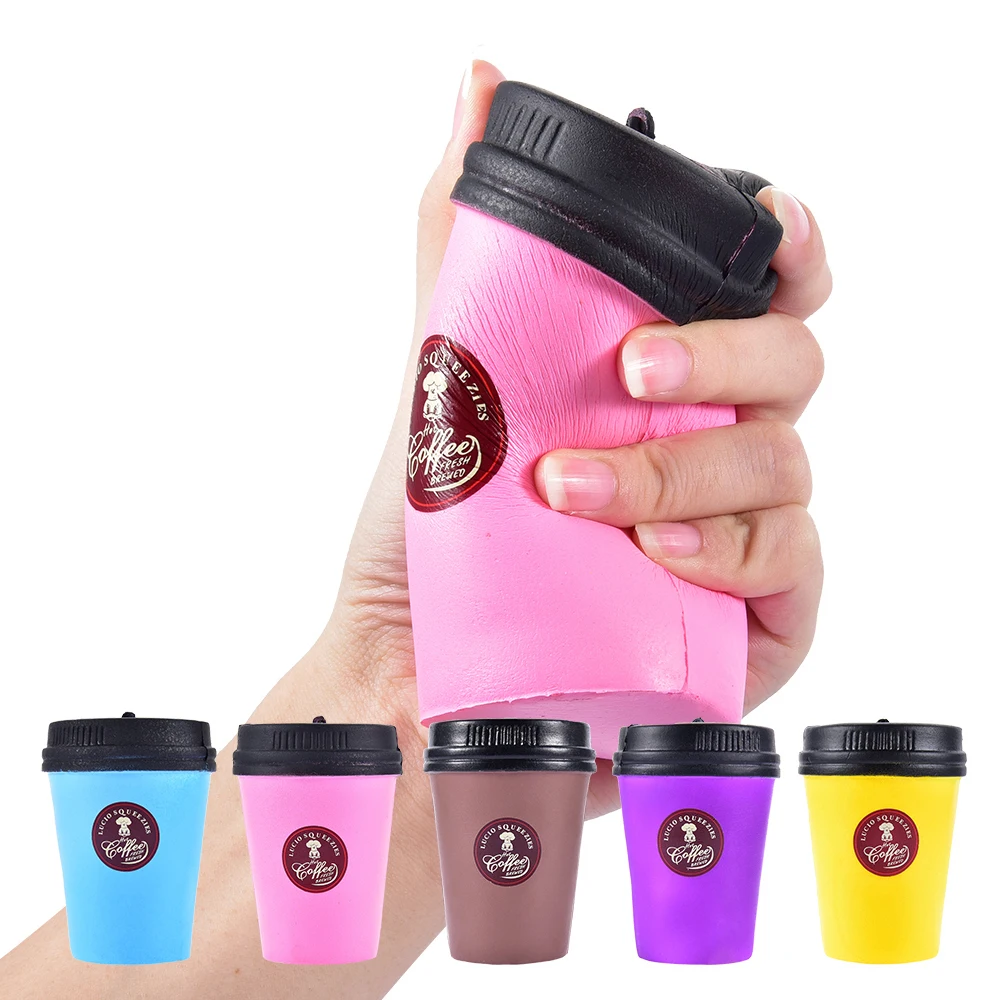 2018 New Squishy Slow Rising Coffee Cup Squishe Antistress Jumbo Squisy Prank Stress Relief Toys Gadget Anti-stress Fun Squeeze 2018 New Squishy Slow Rising Coffee Cup Squishe Antistress Jumbo Squisy Prank Stress Relief Toys Gadget Anti-stress Fun Squeeze