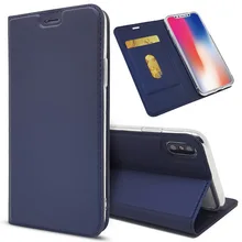 Для магнитного бумажника кожаный чехол для iPhone 7 8 Plus чехол для телефона Ультра Тонкий деловой чехол для iPhone X XR XS Max 6 6S 5S