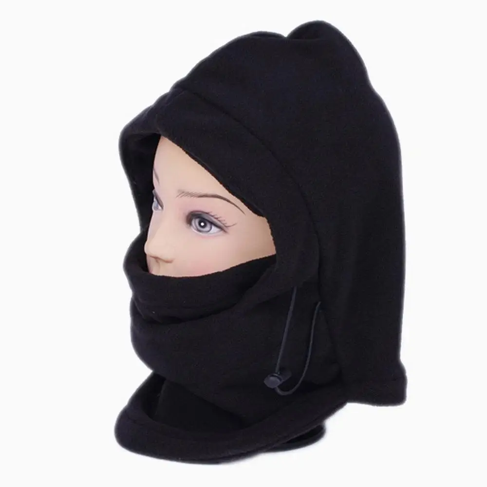 

MISSKY Thermal Warm Fleece Balaclava Hood Police Swat Ski Bike Wind Stopper Mask Hats Neck Warmer Outdoor Winter