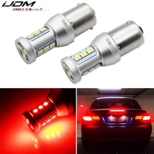 IJDM BAU15S PY21W LED 1156 P21W Canbus LED żarówki dla BMW F22 F30 F32 2 3 4 serii tylne światła kierunkowskazów lub hamulca/światła tylne