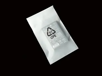 

500PCS/lot CPE Printing Frosted stick mouth sealed plastic package bags mobile phone battery Storage packaging bag