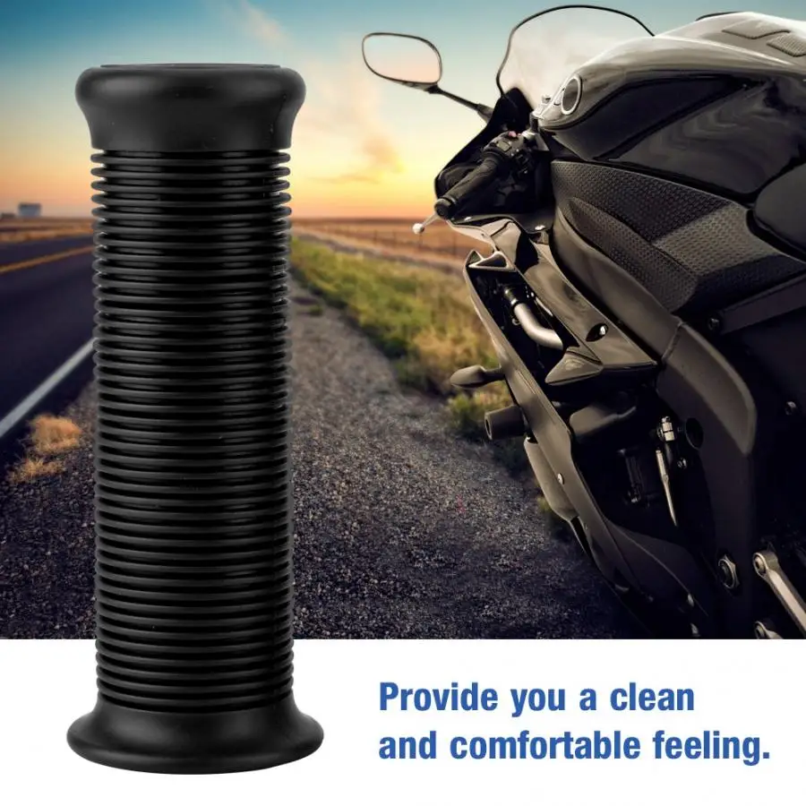 Мотоциклетная рукоятка 1 дюймов 25 мм Универсальная мотоциклетная винтажная ручка из ТПУ руль Универсальный подходит для большинства мотоциклов