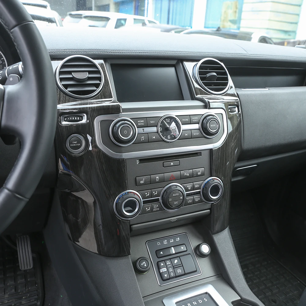 Для Land Rover Дискавери 4 LR4 2009- автомобильные аксессуары боковые вентиляционные отверстия кондиционера крышка отделка наклейки 2 шт