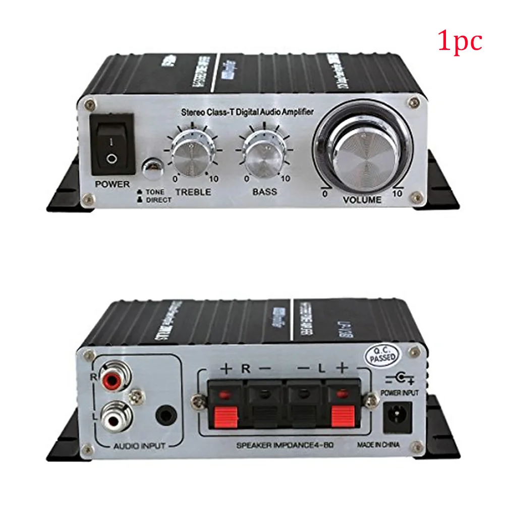 Audio Amplifier Digital Stereo Mini Speaker Car Class T Hi
