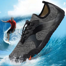 Уличная пляжная Летняя женская обувь мужская обувь легкая быстросохнущая пляжная обувь с речной поход