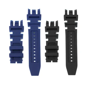 

New Black Blue Silicone Rubber WatchBand Set Kit For Invicta Subaqua Reserve Analog Diver WatchBand Strap Replacement Men Watch
