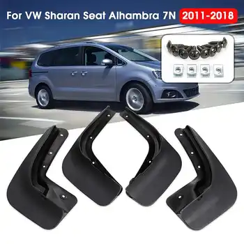

Car Mud Flaps Splash Guards Fender Mudguards Mudflaps For VW Sharan 2011-2018 for Seat Alhambra 7N