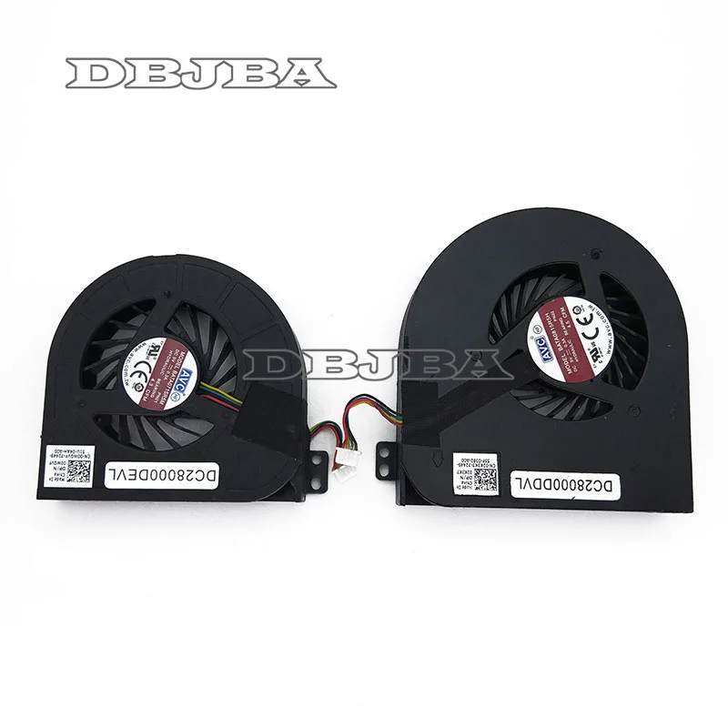 

Laptop Cooling Fan For Dell Precision M4800 Series CPU+GPU fan P/N:00WGVF DC28000DEVL & 02K3K7 DC28000DDDL