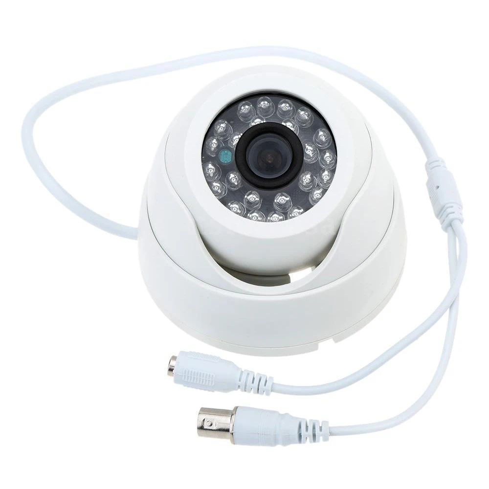 Новый 800TVL CCTV ИК Цветная камера безопасности купольная Видео Широкий Угол Крытый