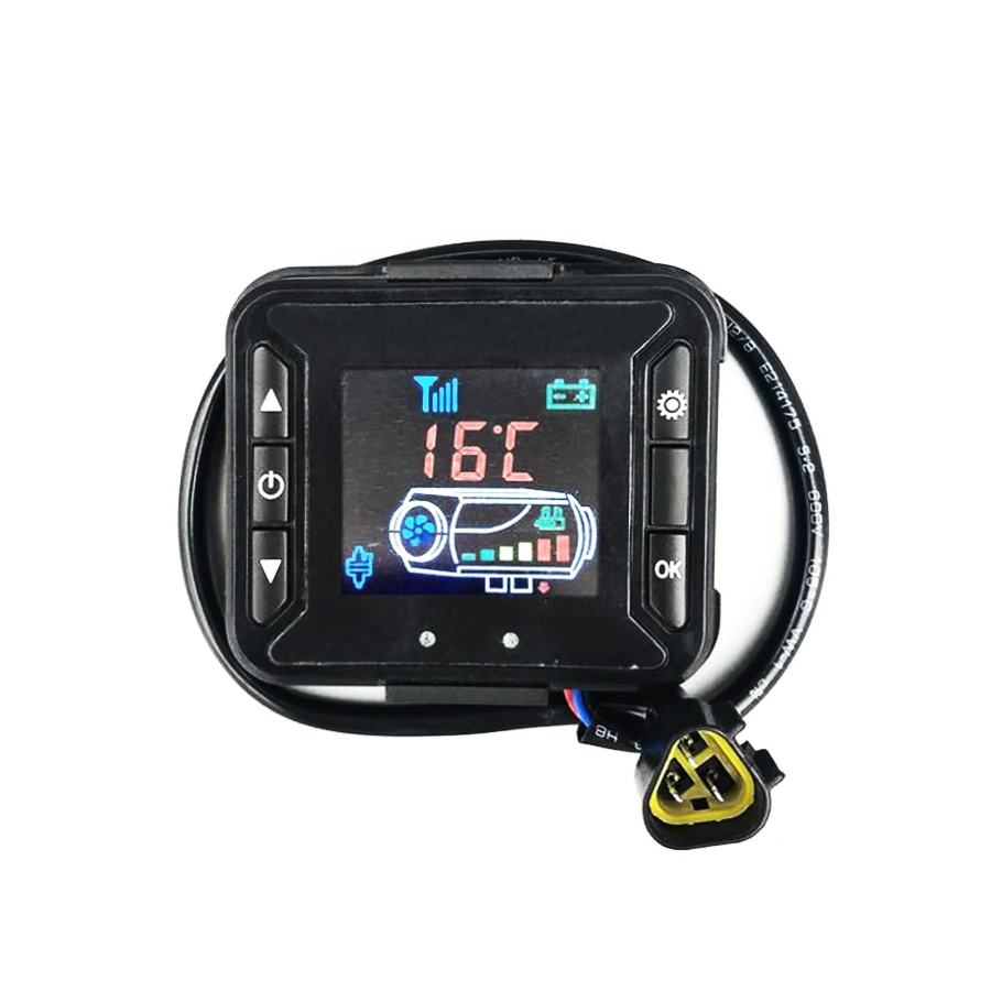 12V Car Heater LCD Minitor Switch + Remote Controller for Car Diesels