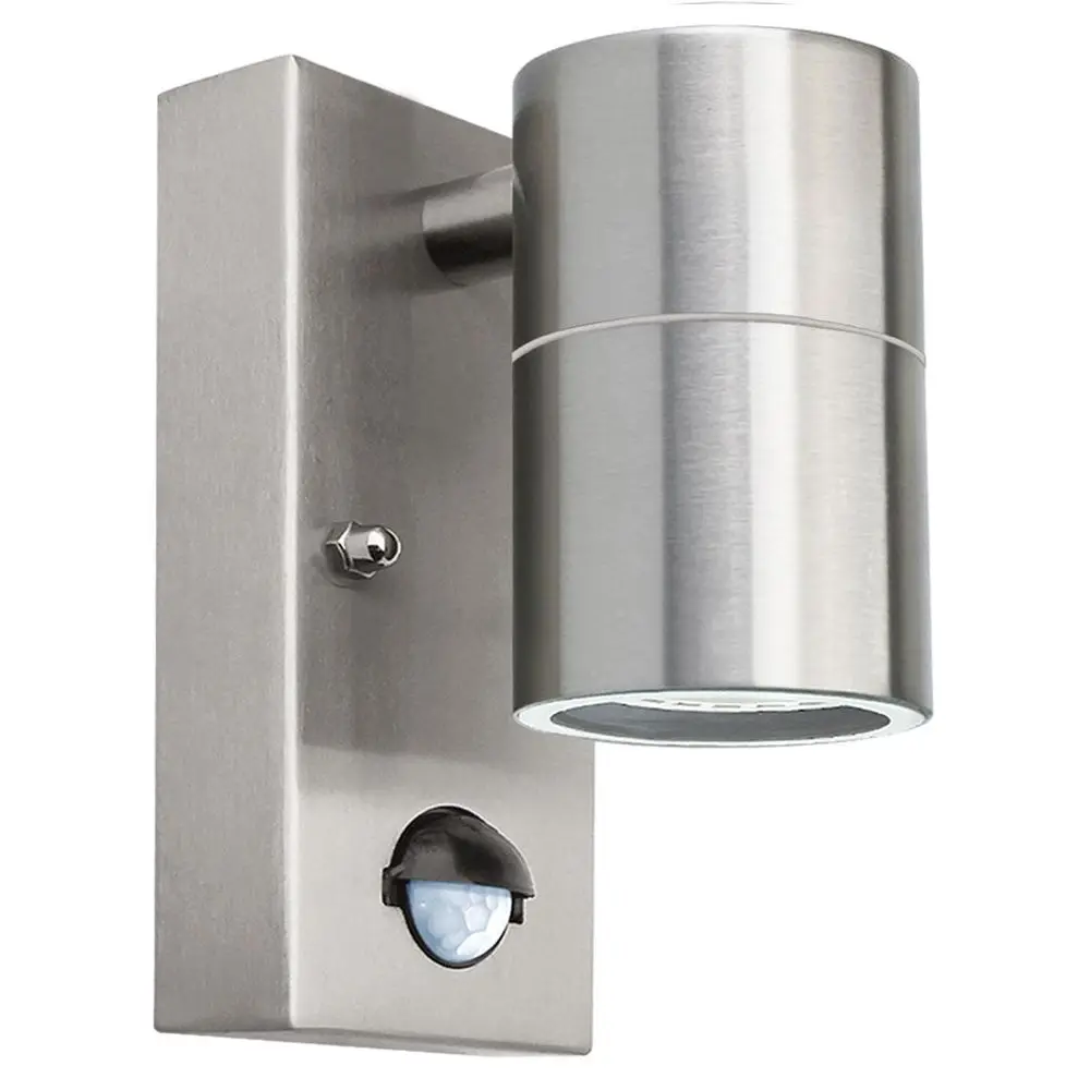 

New induction Movement sensor wall lights Up/Down or Stainless Steel outdoor AC85-265V Stainless steel Silver