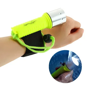 

3800LM Diving Light T6 LED Lanttern Waterproof Diving 18650 Flashlight underwater Dive Torch Lamp Light for camping diving