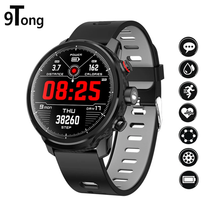 9Tong L5 Смарт часы фитнес трекер Push Message Smart Wriband Монитор Сердечного Ритма браслет 380