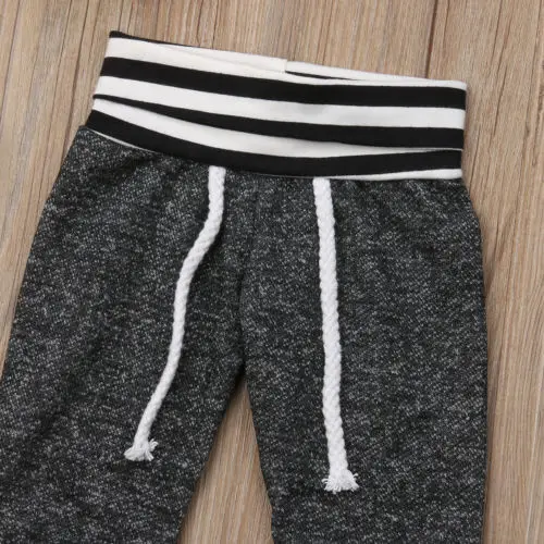Pudcoco/повседневные штаны-шаровары для маленьких мальчиков и девочек; брюки для малышей; брюки; леггинсы; одежда; Размер 6M