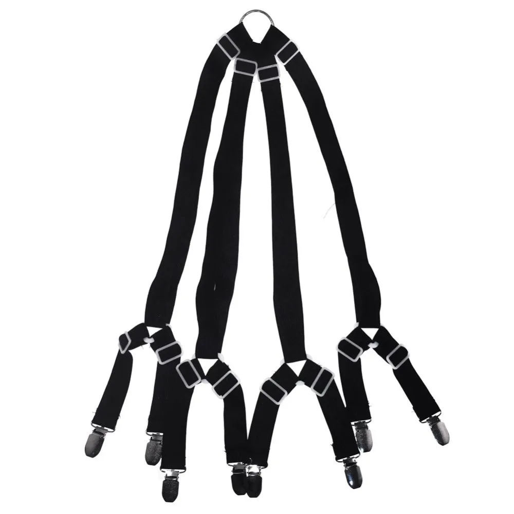 

Promotion! Bed Suspender Crisscross 2 Ways-Adjustable Long Gripper/Strap/Holder/Fastener for Your Bed. (Set of 1). (Black)