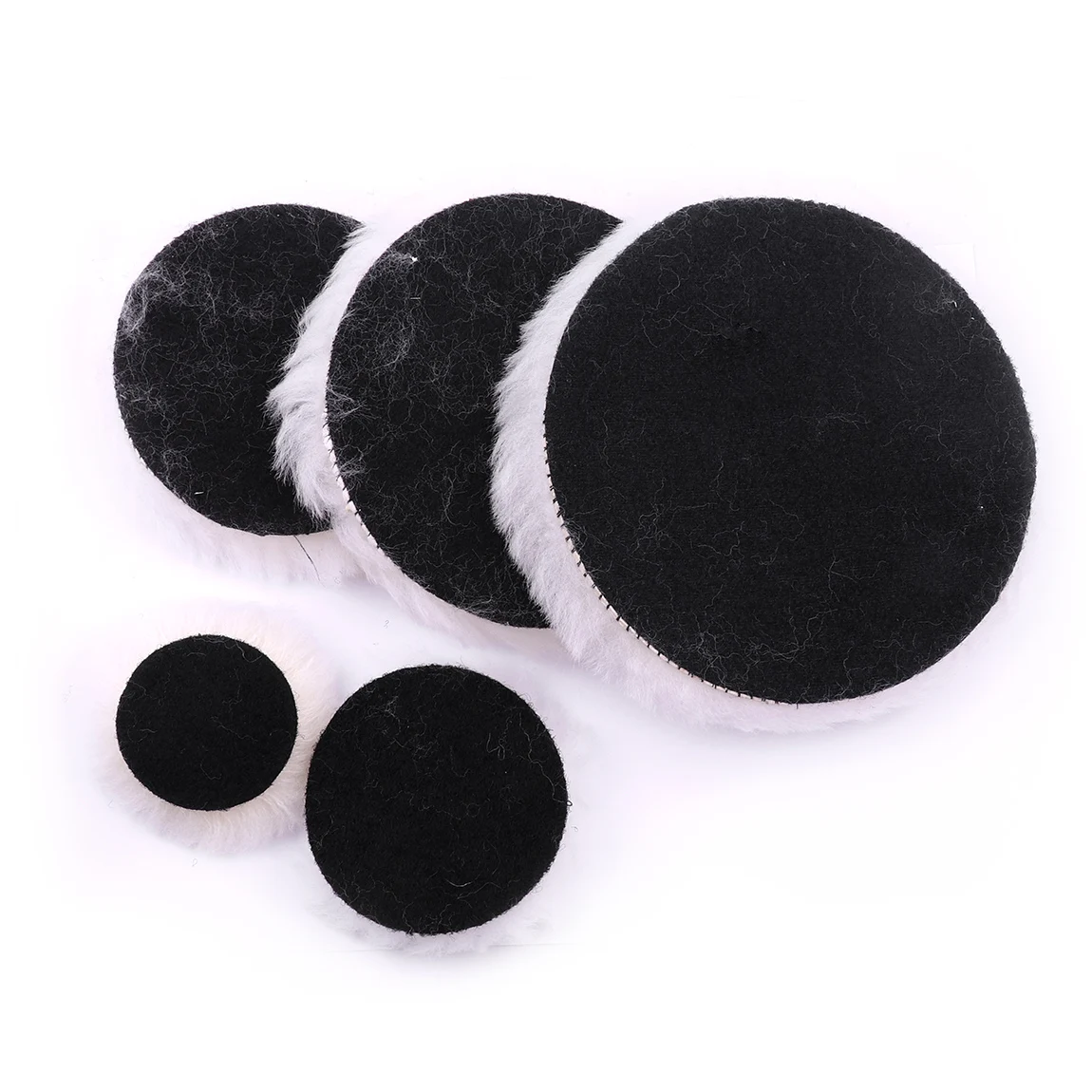 

5pcs/Lot 2 3 4 5 6 inch Wool Buffing Pad Polishing Wheel Polishing Wool Ball for Precious Metals Jewelry Treatment