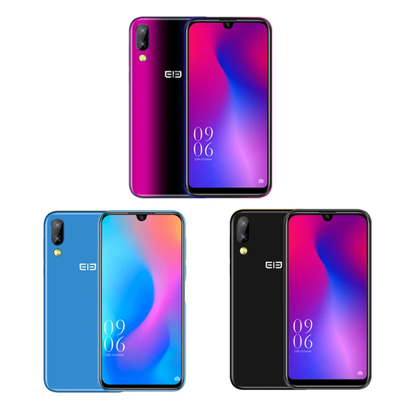 Elephone A6 Mini 4G смартфон 5 71 &quot19:9 экран капли Android 9 0 MT6761 Четырехъядерный 4 ГБ 32 ГБ/64 Гб 16