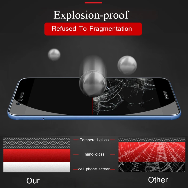 Защитное стекло для huawei p9 p 9 EVA L09 L19 L29 закаленное экран huawey huwei защитная пленка