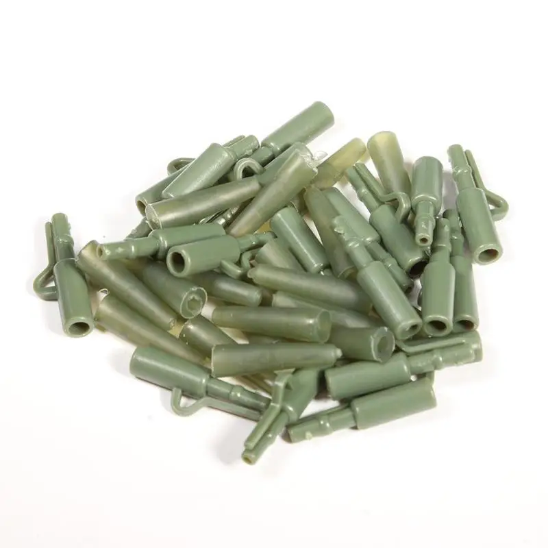 

20pcs ABS Carp Fishing Accessories Terminal Tackle Safety carp Lead sinker Clips Fish Tackle Pesca Iscas Tool Fishing Equipment