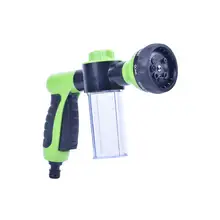 1PCS Foam Gun Spraying Adjustable Showering Hose Nozzle Water Gun Watering Tool Washer for Pets Car Garden Plants