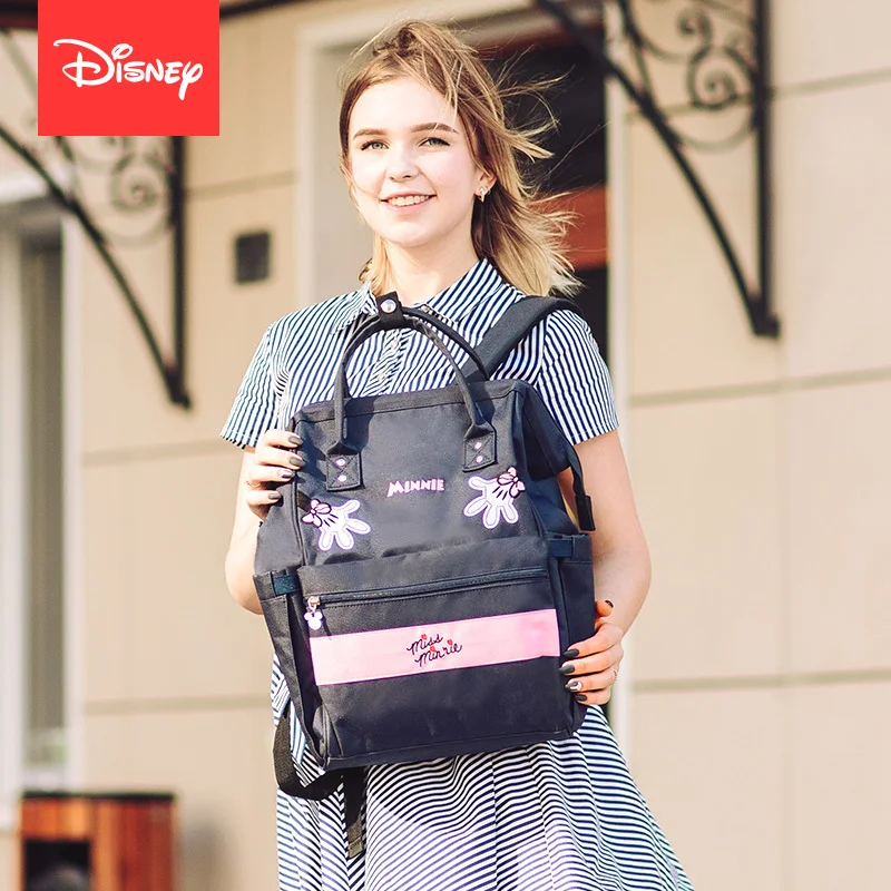 Sac à couches de dessin animé Disney | Sac à couches mode multifonction, sac à couches de maternité grande capacité, soins pour bébé, sac de voyage pour maman