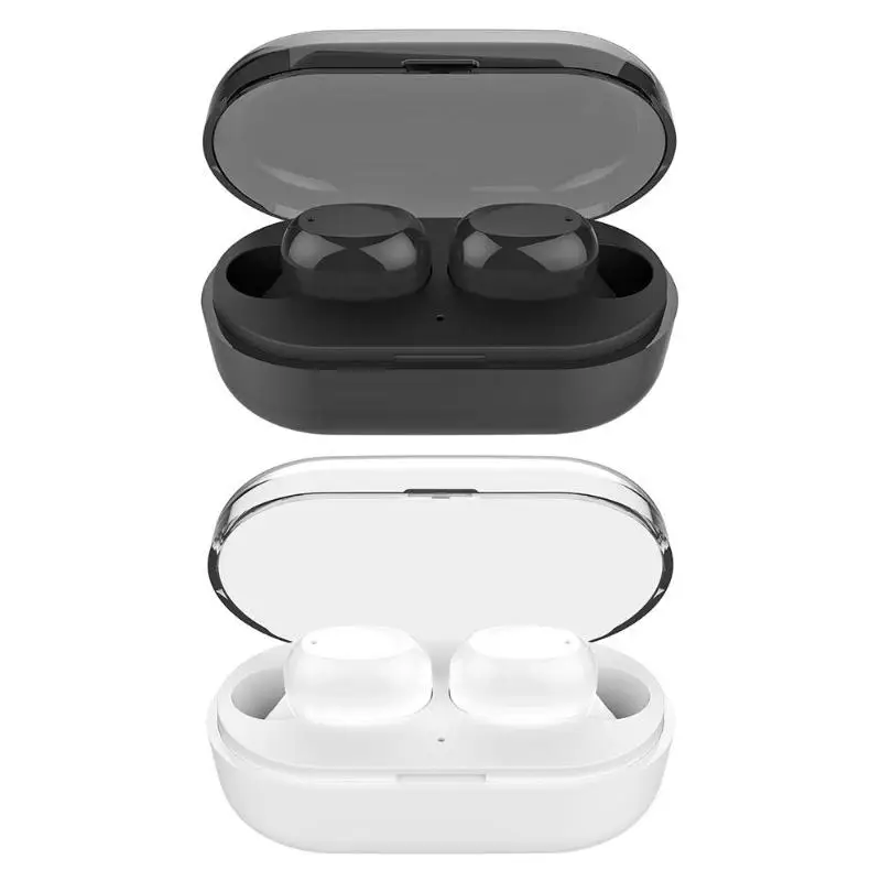 

T6 TWS Bluetooth Earphones Wireless In-ear Touch Earbuds IPX7 Waterproof Stereo Headset with Mic Charger Box New Arrival