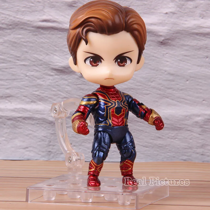 Nendoroid 1037 Marvel Мстители Бесконечность войны Железный человек паук фигурку версии ПВХ Коллекционная фигурка игрушки-модели Подарочные