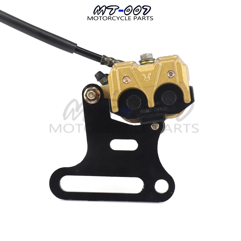Hydraulic Rear Brake System Assembly KAYO BSE XMOTOR Dirt Bike Pit Bike Master Cylinder Caliper hose 550mm Long