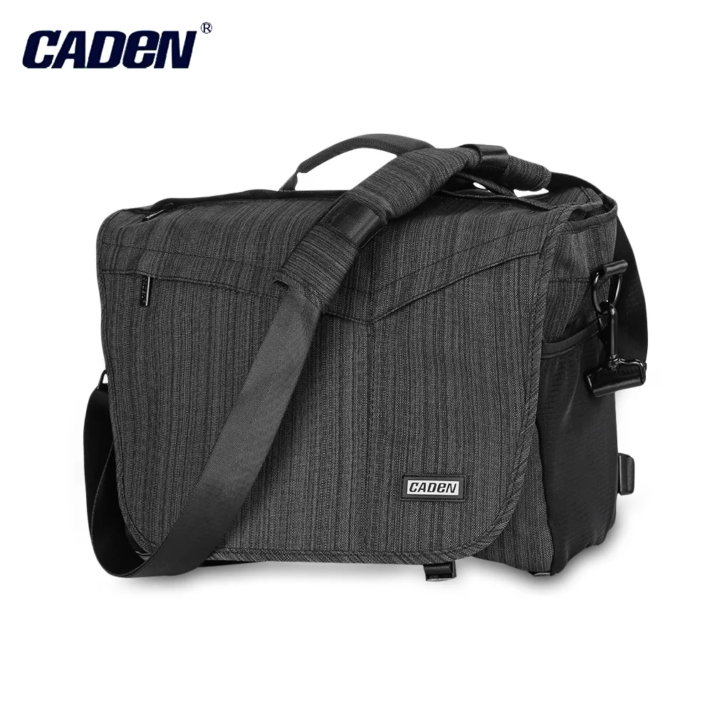Original Caden K11 S Nylon Camera Messenger Bag with Removable Insert