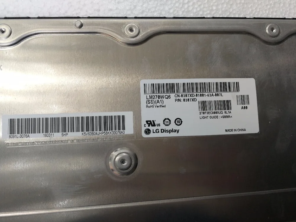  Original LCD screen LM270WQ6 SS A1 SSA1 LTM270DL11 For Dell U2717D