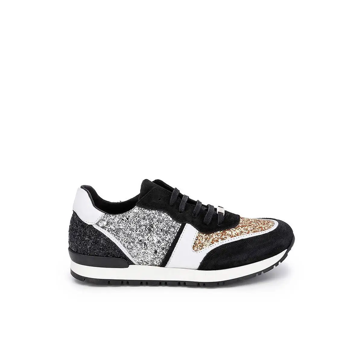 Glitter plata Oro Deportiva Mujer Zapatillas Oro Bajas Textil Cuple XxgwBCqw
