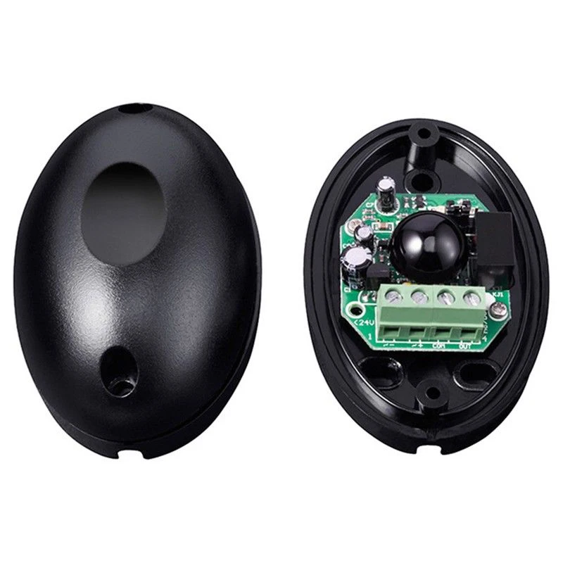 

2pcs Infrared Sensor transmitter + receiver Photocell Sensor Beam 12/24 V for Sliding Gate Opener Infrared Safety