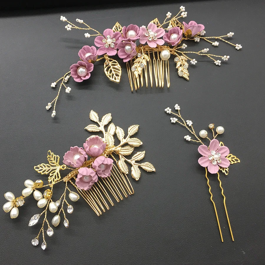 

Bridal Hair Combs Ornaments female Hairwear Wedding Hair Accessories Comb for Hair Women Girl Headpiece Headdress Decoration
